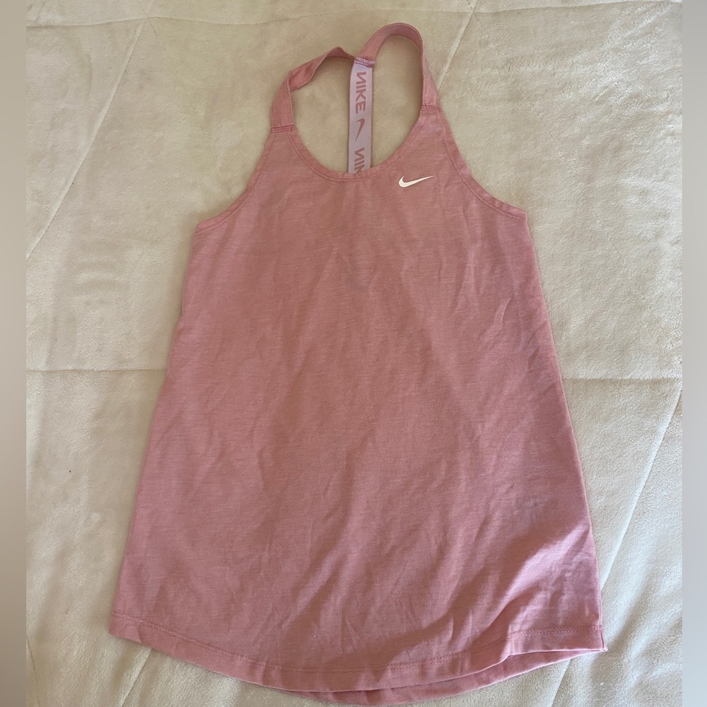 Pink nike tank
